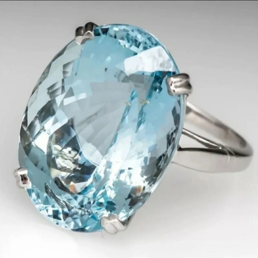 HOST PICK 😍 Blue Topaz Ring.  S8